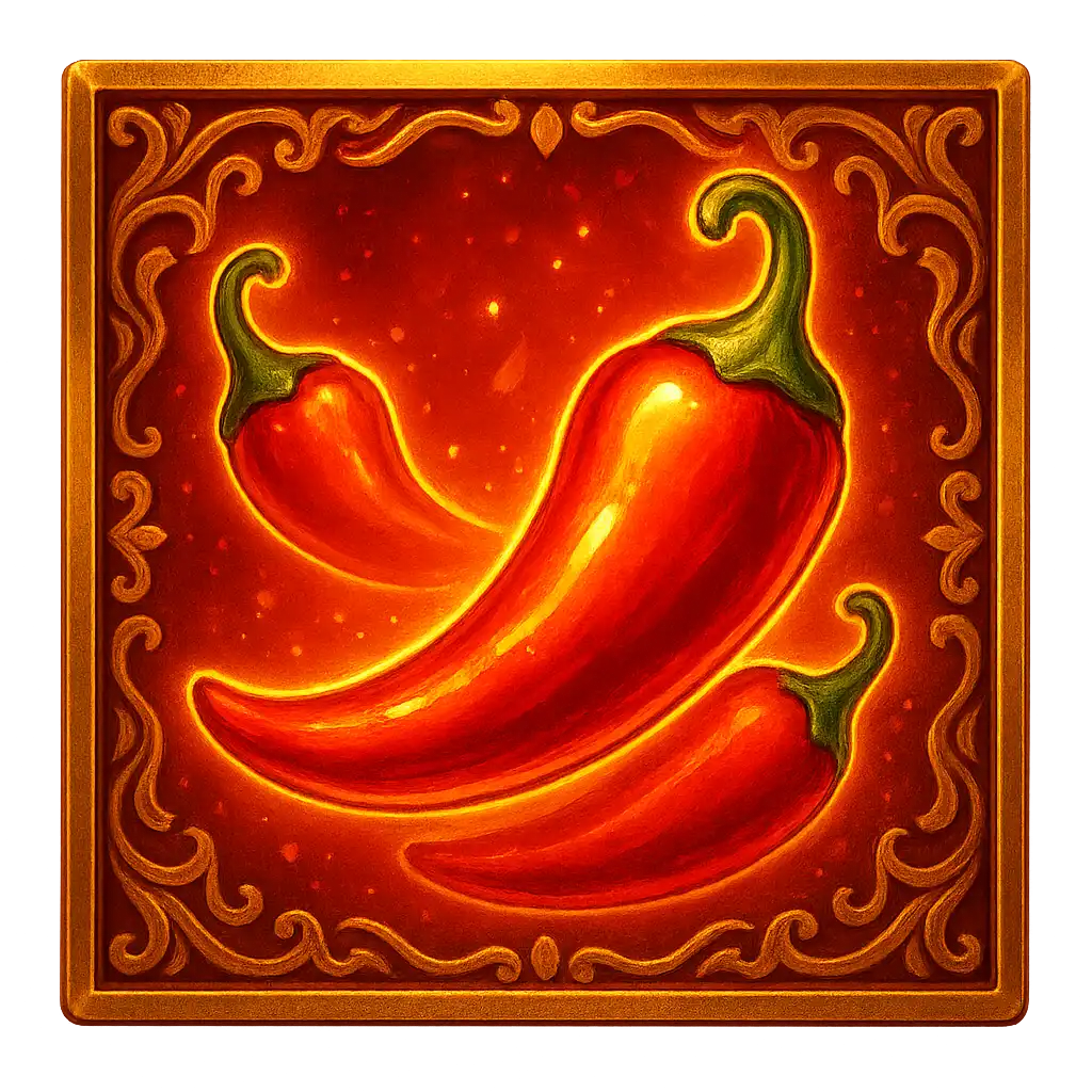 Chilli Heat Spicy Spins slot game artwork